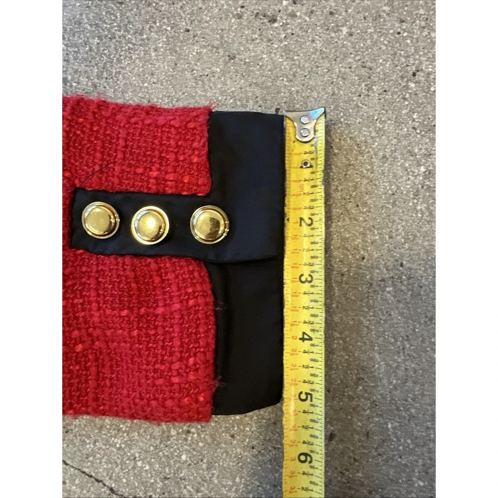 Pomander Place Dress Women Red Size L Tuckernuck Mini Quilted Coco Twilled Retro - Picture 8 of 8